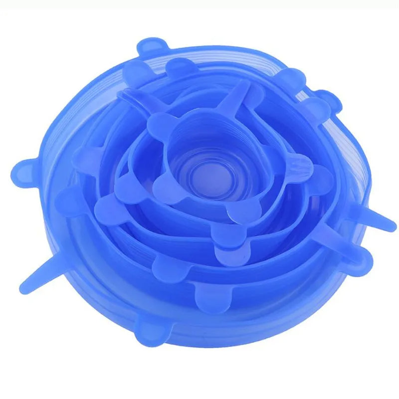 Eco-Friendly Silicone Stretch Lid Set