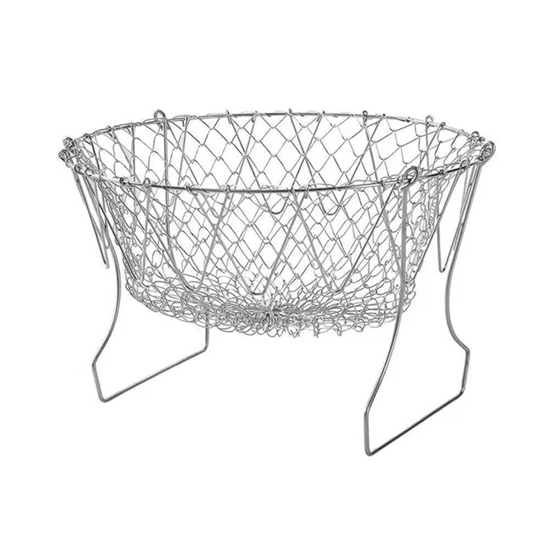 Telescopic Stainless Steel Fry Basket