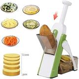 SliceMaster 3000: Adjustable Vegetable Cutter & Grater