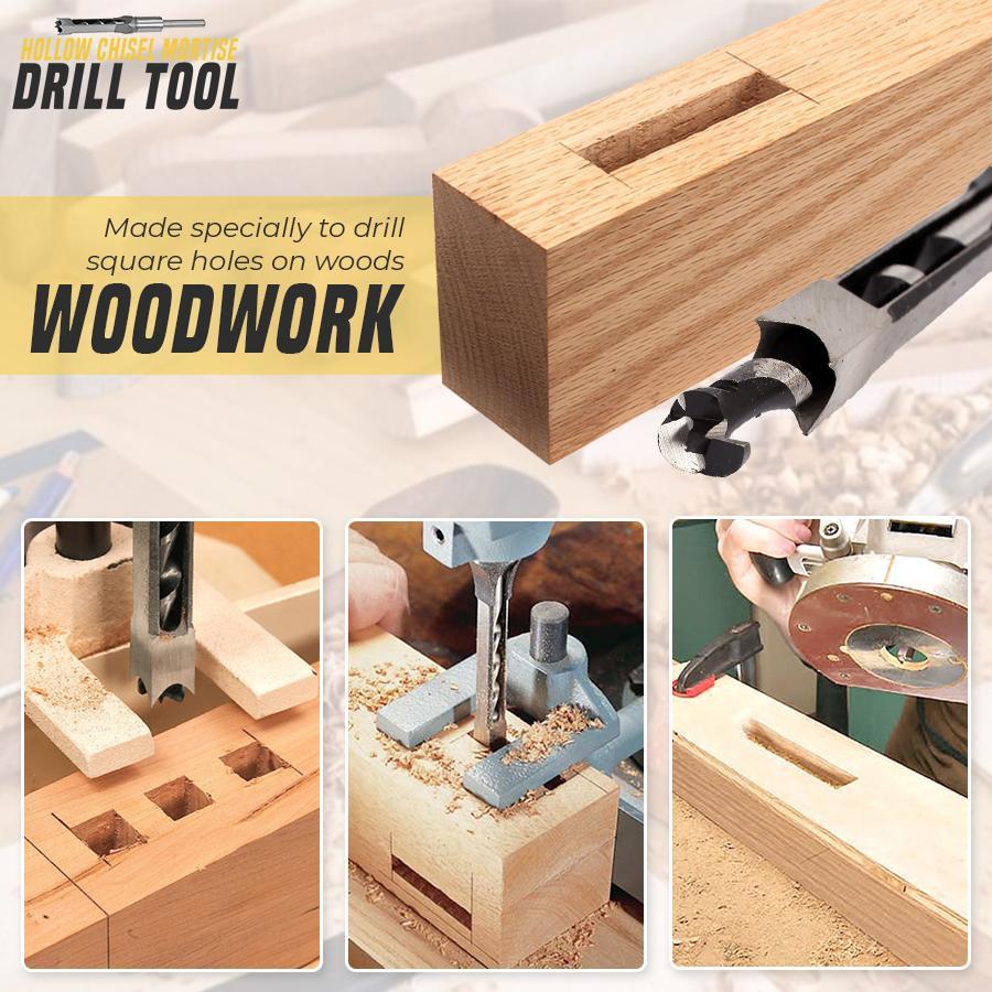 Hollow Chisel Mortise Drill Tool