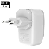 2 IN 1 USB Charger Adapter + LED Small Night Lamp