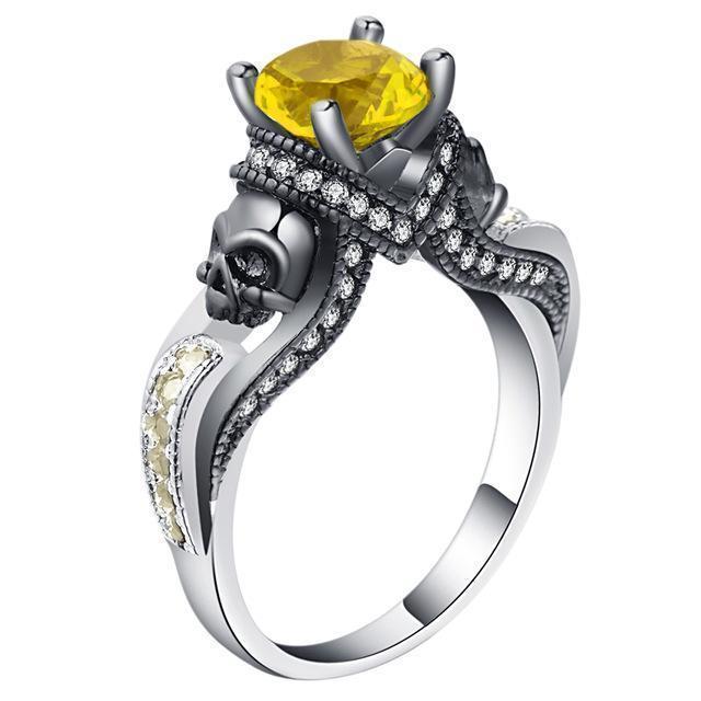 Horrora™ - Elegant Skull Ring