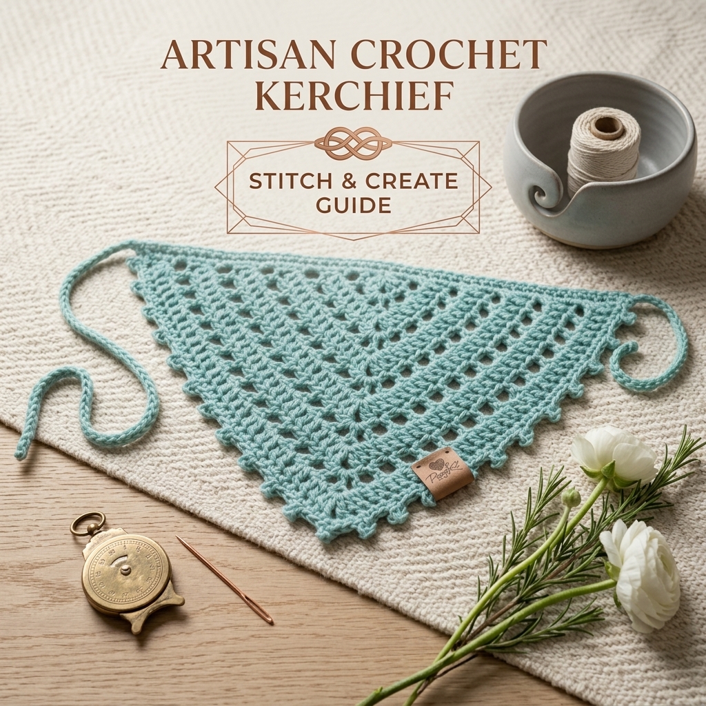 Lace Triangle Headscarf