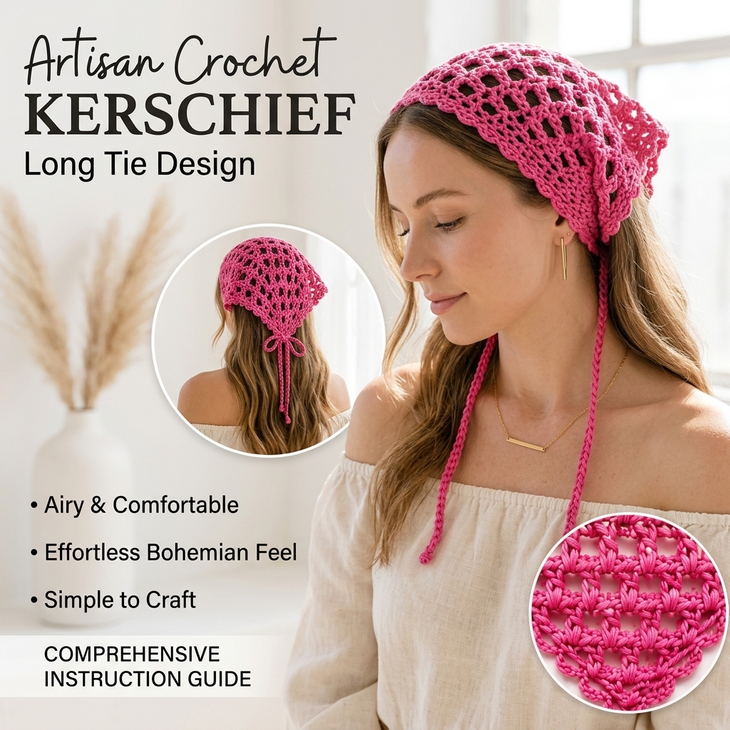 Mesh Festival Boho Head Wrap