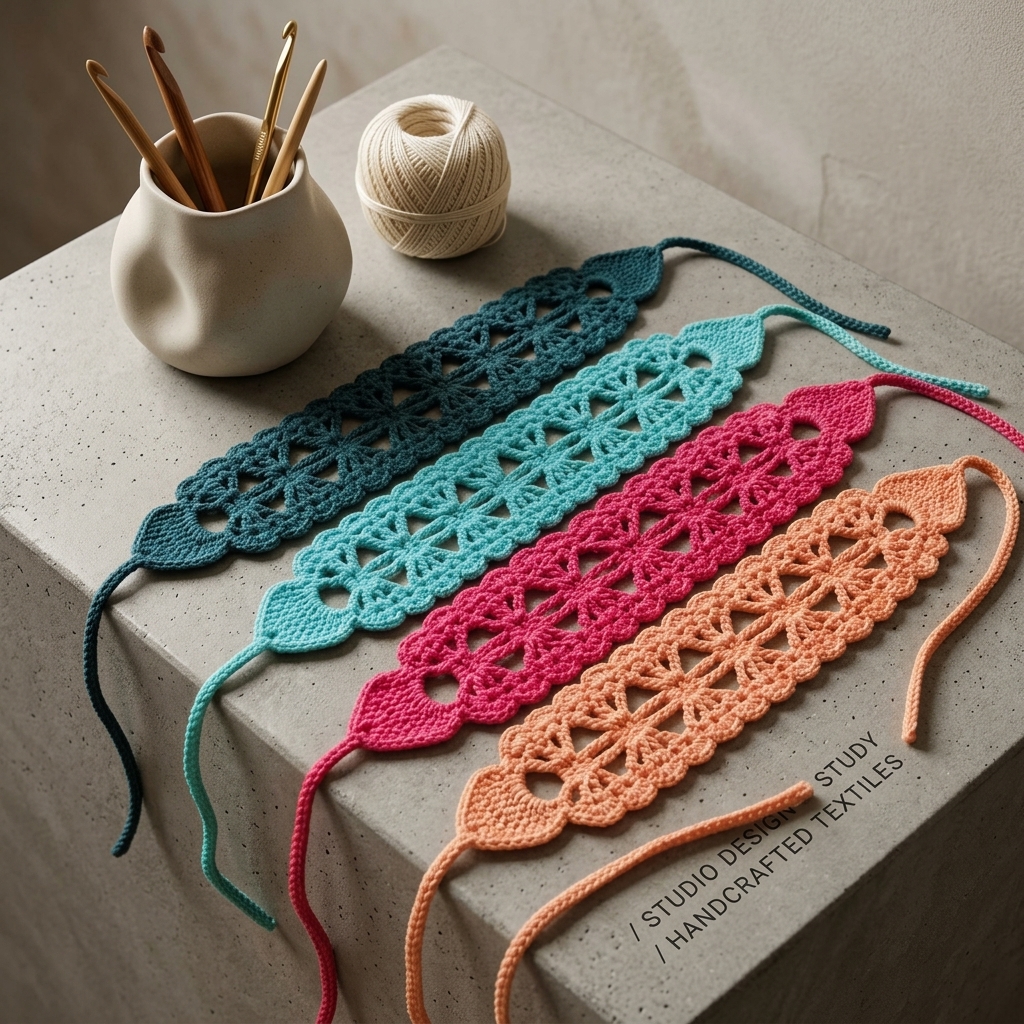 Coastal Heart Motif Headband