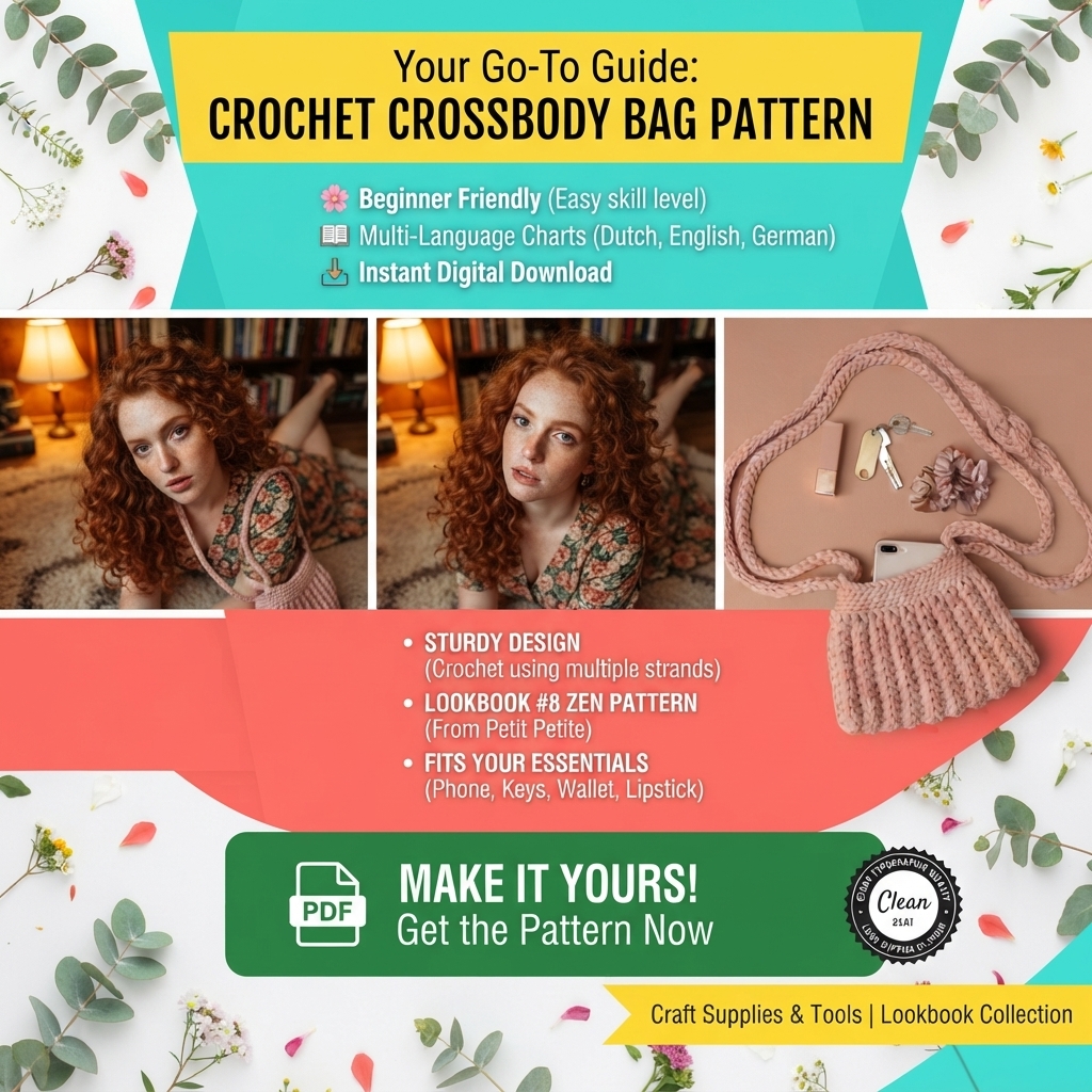 The Only Crossbody Bag Pattern You'll Ever Need