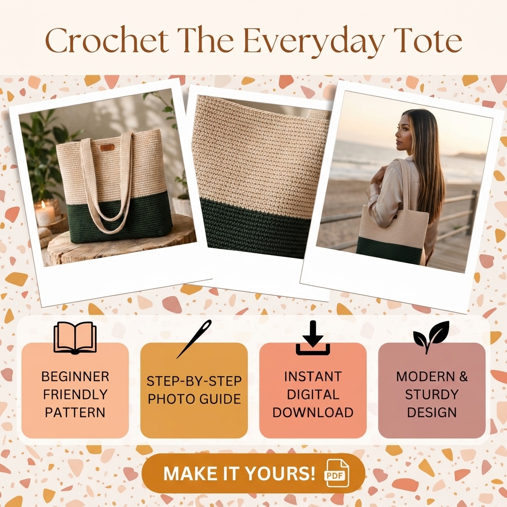 This Tote Bag Pattern is Pure Crochet Magic