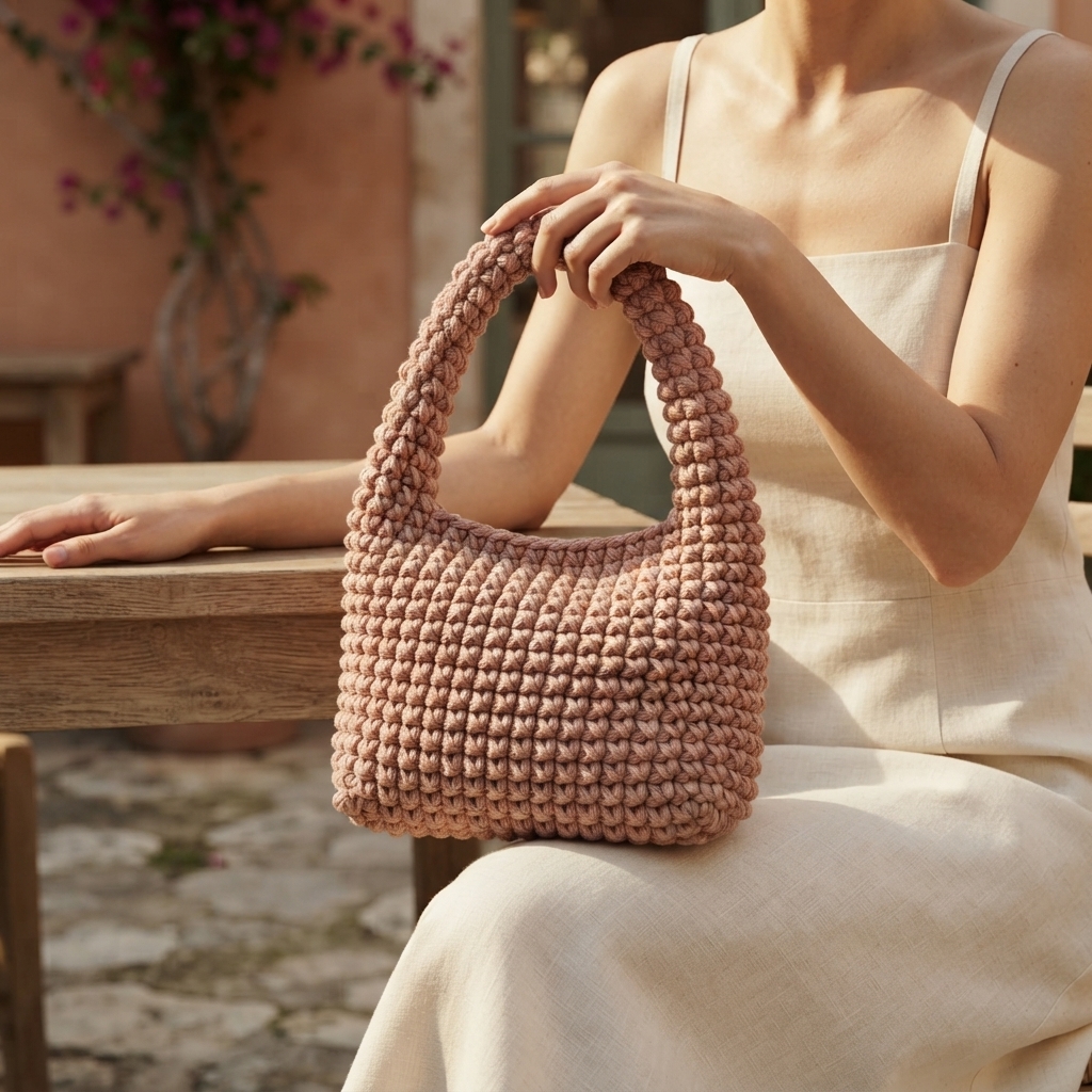 The Crochet Beach Bag That Feels Like a Warm Hug