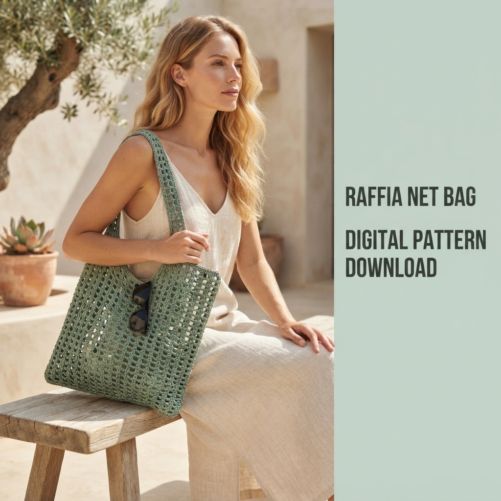 How to Crochet a Net Bag That Looks Like It Costs $200