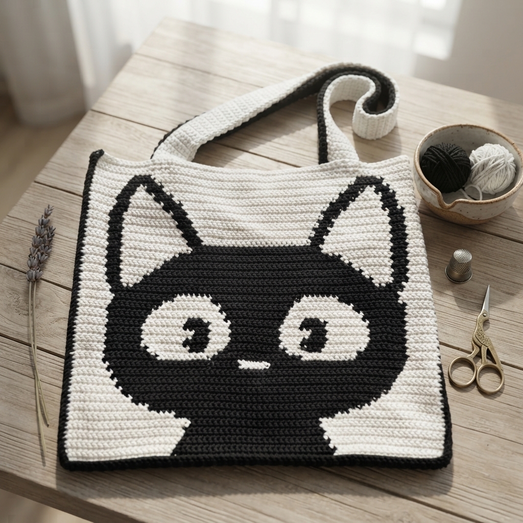 This Tote Bag is What Happens When Creativity Meets Yarn