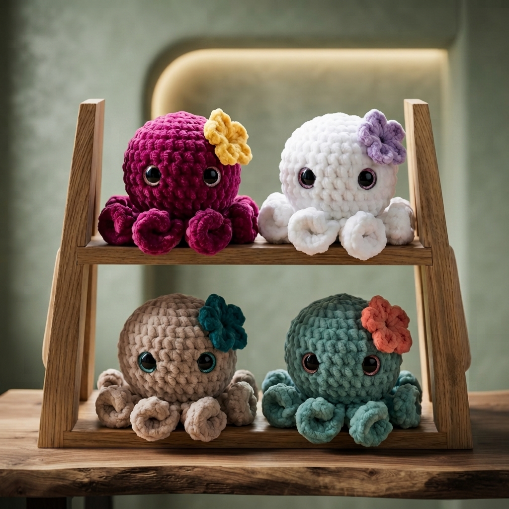 Octopus Toy Amigurumi | Amigurumi Pattern PDF
