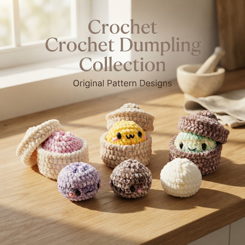 Lovely Keychain Charm Accessory | Crochet PDF Pattern