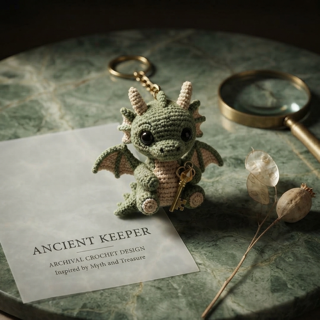 Charming Keychain Bag Charm | Amigurumi Pattern — Design 4