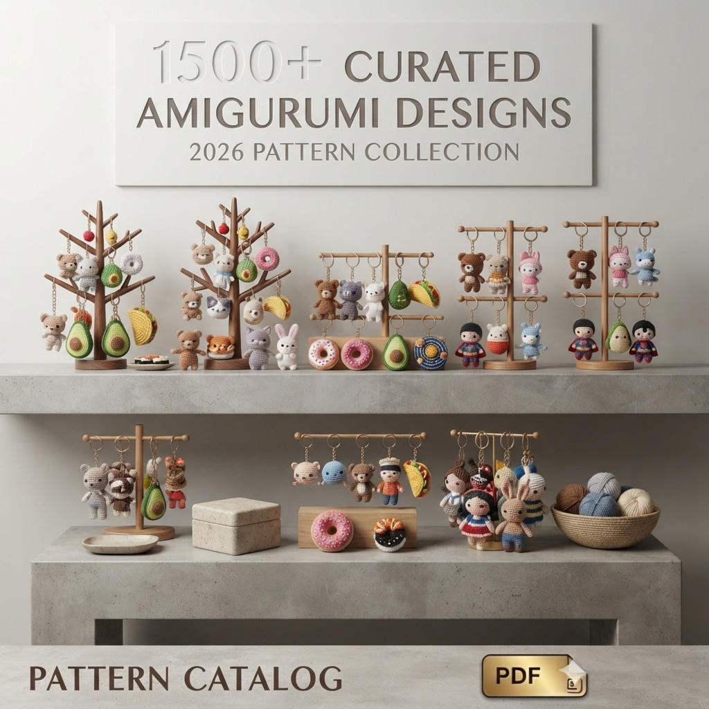 Complete Keychain Library | 1500+ Crochet Patterns
