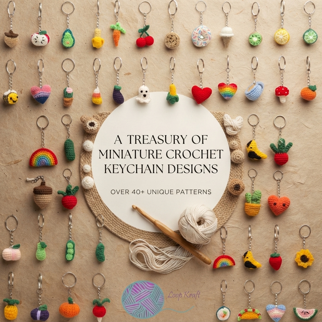 Massive 100+ Mini Charm Patterns | Crochet Bundle — Design 2