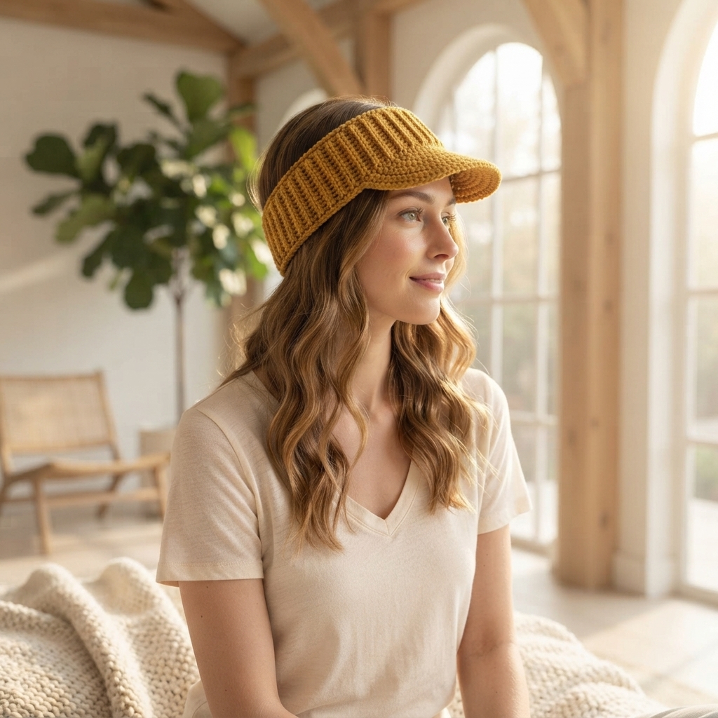 Master Summer Crochet with This Beautiful Sun Visor Pattern — Part 3