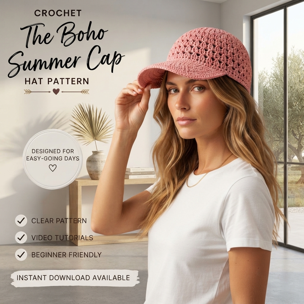 The Visor I Crocheted on Vacation Became My Best Souvenir — Part 2