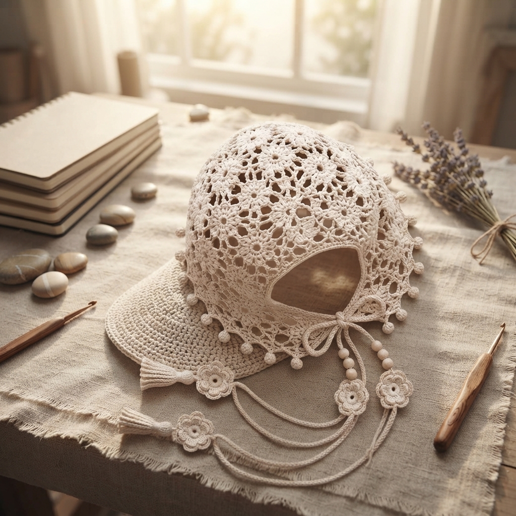 This Summer Hat Started as a Quick Project and Became a Masterpiece