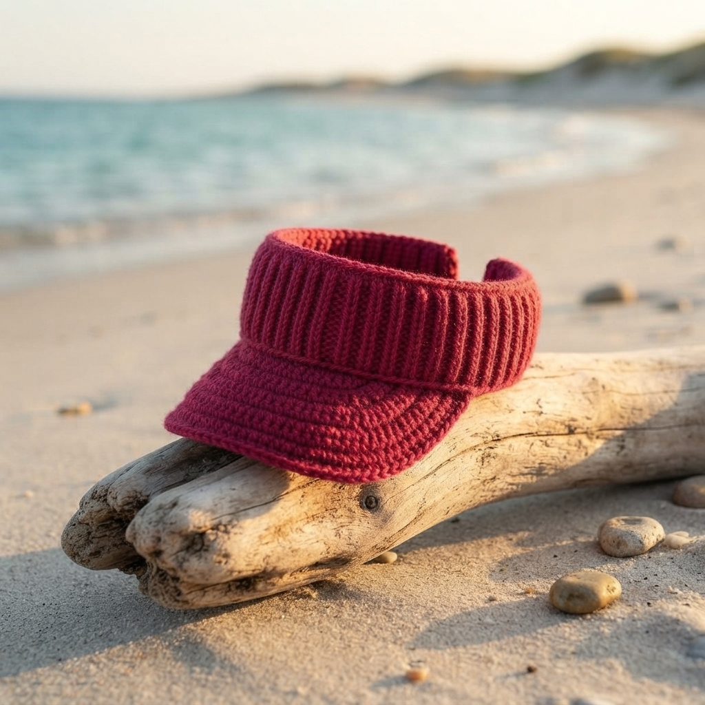 From Cotton Yarn to Stunning Sun Visor in One Weekend — Part 4