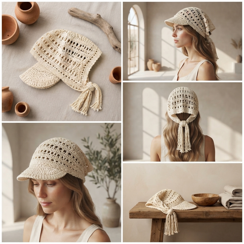 This Sun Hat Looks Way More Complicated Than It Actually Is