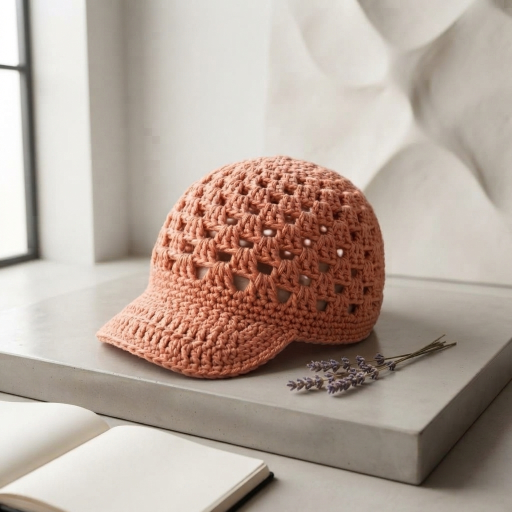 There Is Something Beautiful About Crocheting Your Own Visor — Part 2