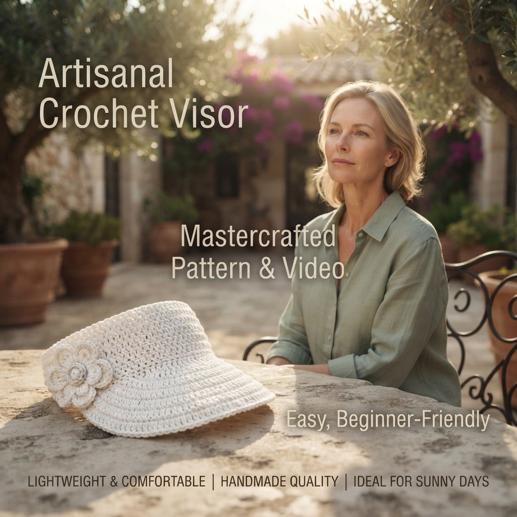 Nobody Expects a Crocheted Sun Hat to Look This Elegant — Part 2
