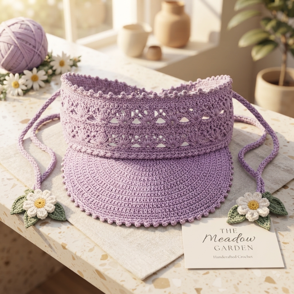 There Is Something Beautiful About Crocheting Your Own Sun Hat
