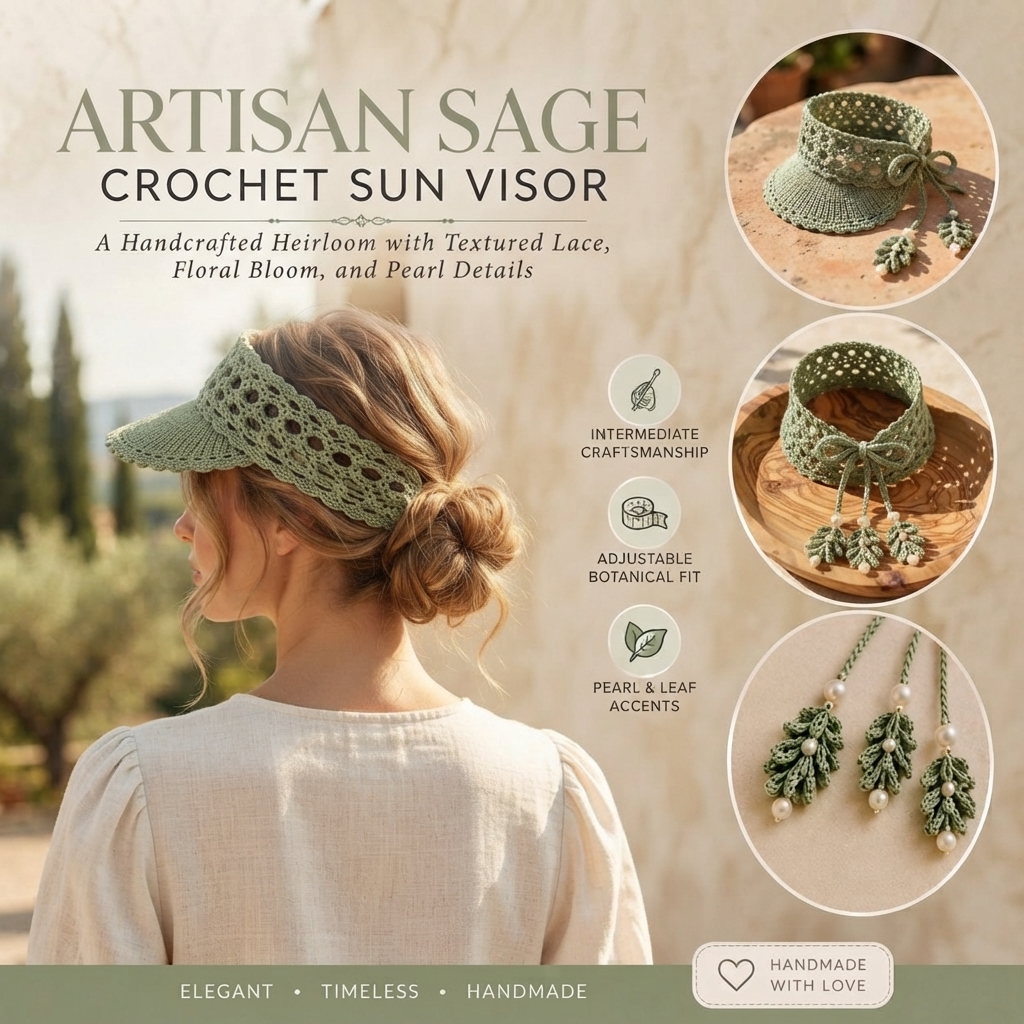 A Sunny Afternoon and This Sun Hat Changed My Crafting Life