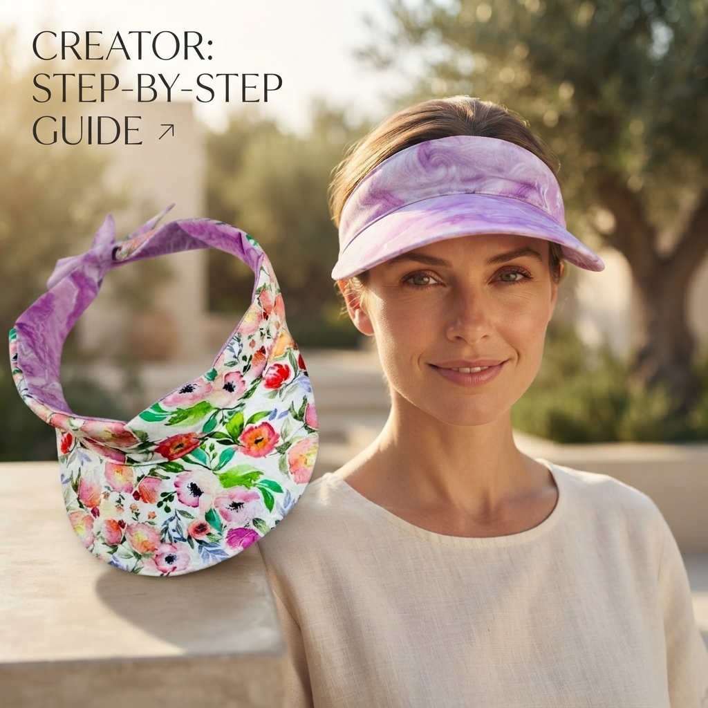A Sunny Afternoon and This Sun Visor Changed My Crafting Life — Part 2